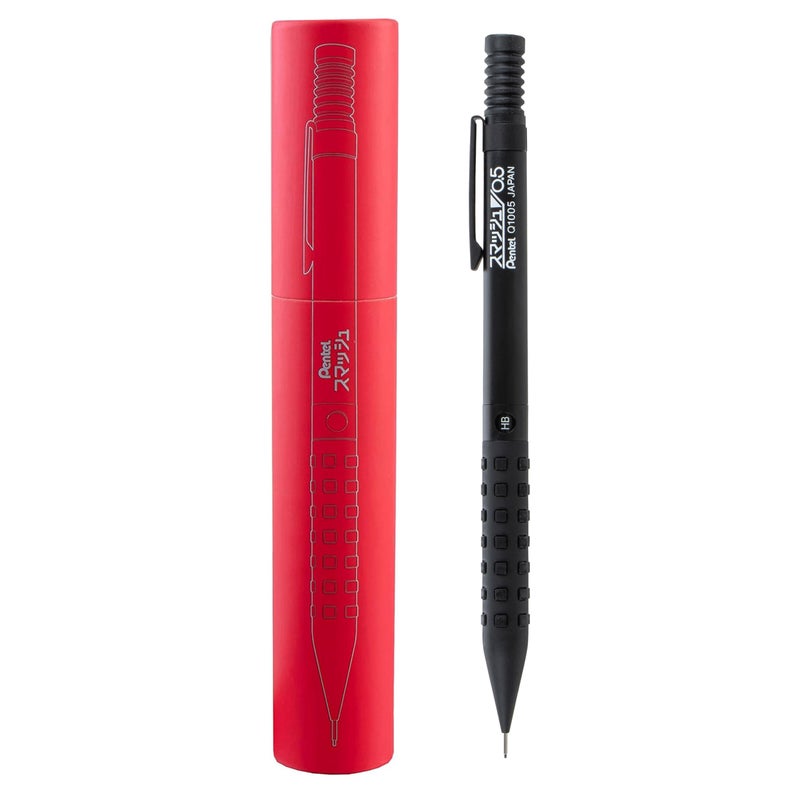 Pentel Smash Drafting Mechanical Pencil (0.5mm) - Special Edition Black w/Tube - Image 1